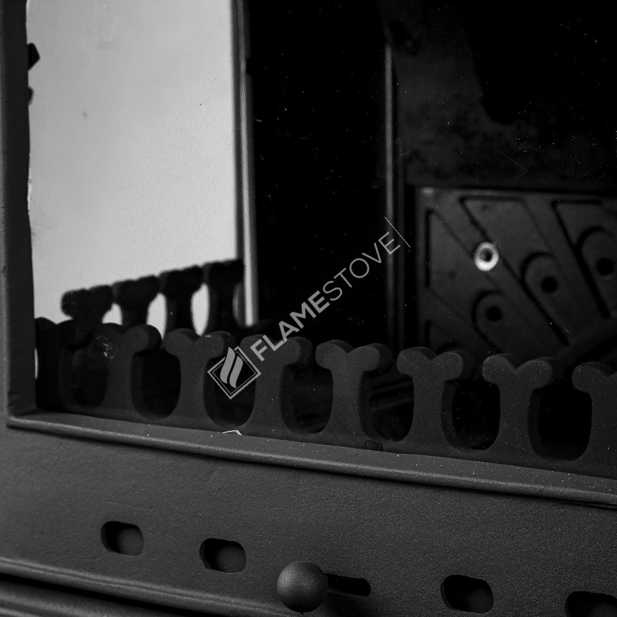 Lux Stove Side Altar Odunluklu Casting Clamshell | High Efficiency Wood & Coal Stove, Double Combustion, Energy Class A