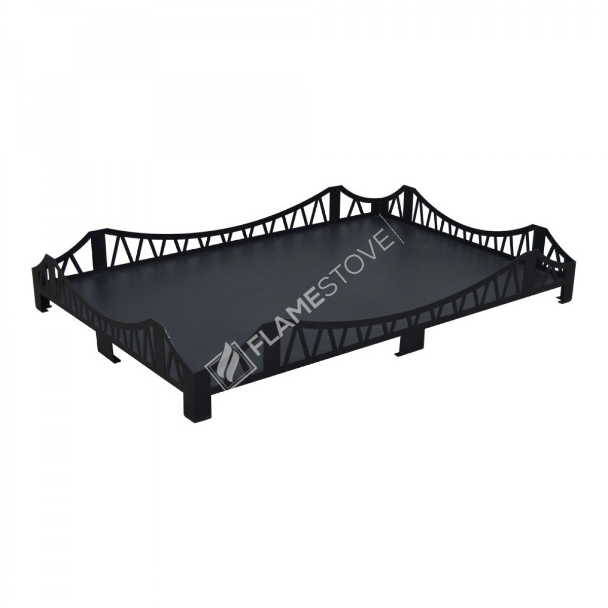 Bridge Steel laser cutting Pad-Patterned Stove, 60x90 CM