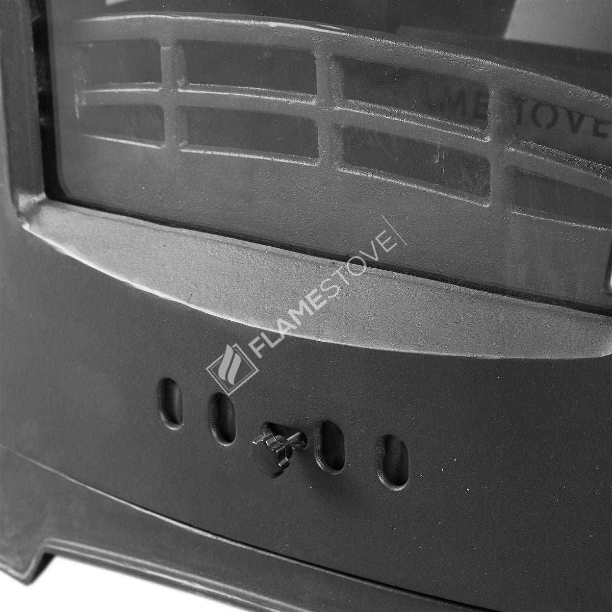 Lodi Lux Pellet Stove triple-glazed | pellet stove high efficiency, Class A, Schott Robax glass, chrome, combustion chamber, 7 kW