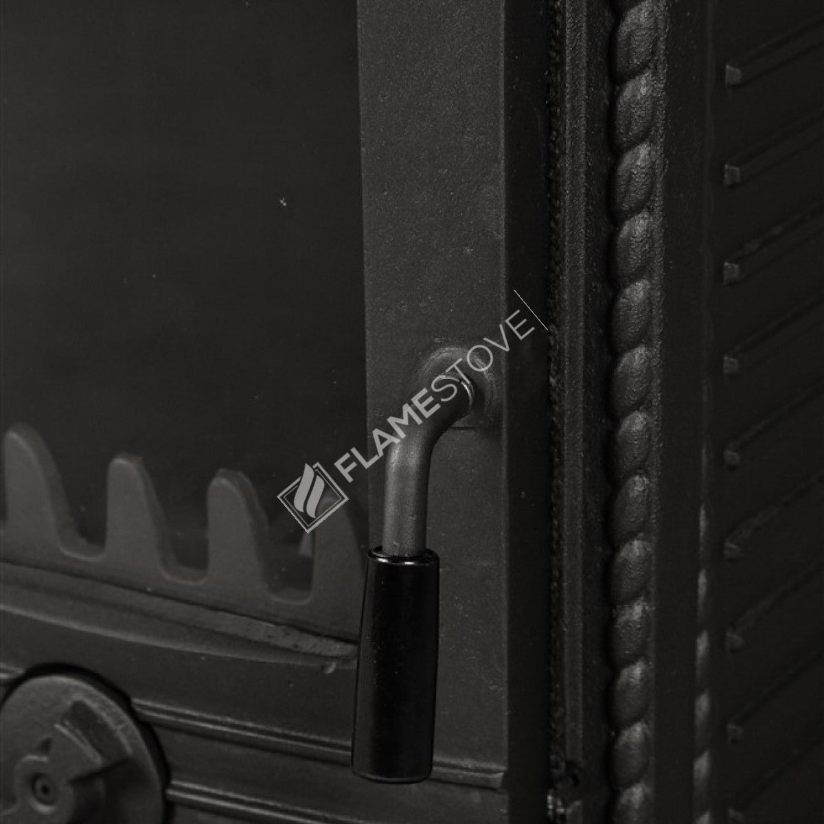 All the major cast iron stove with the Stove | high efficiency wood & Coal Stove, Schott Robax glass, enamel Stove, Heating 70 m2