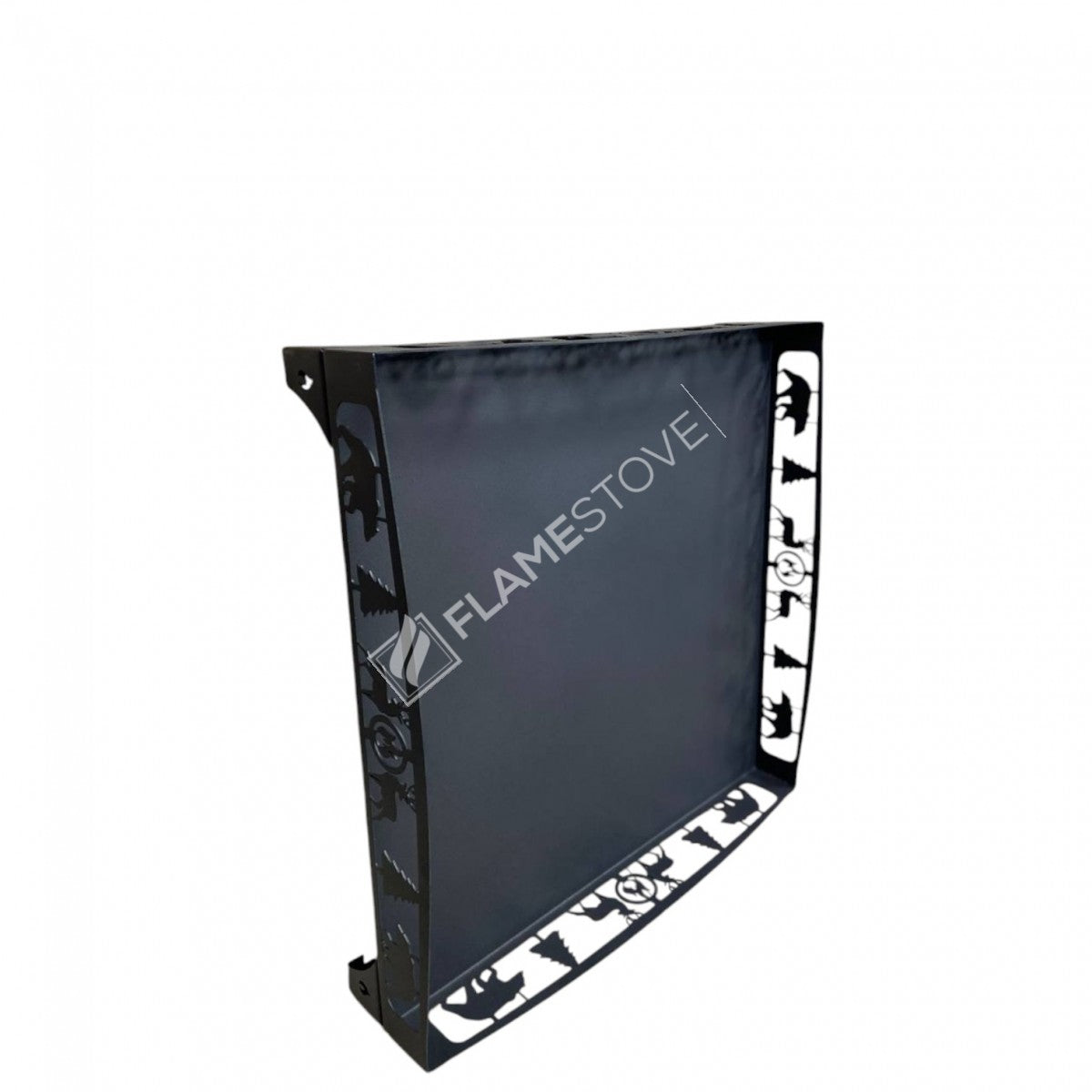 Stove forest pattern laser cutting Pad 50 x 50 cm