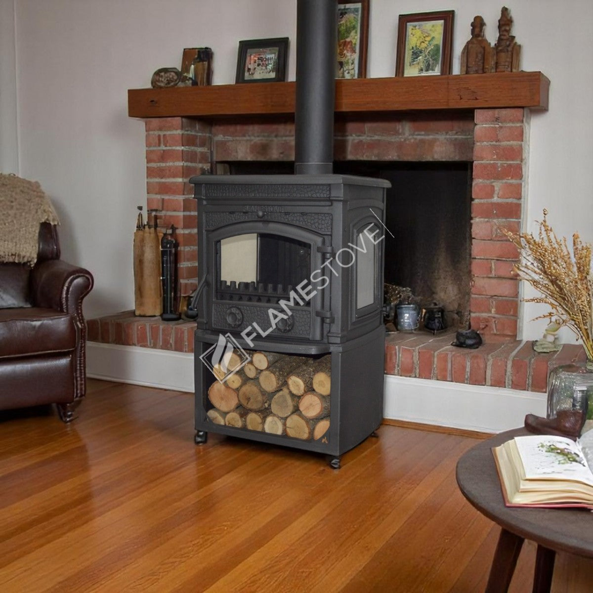 Sirius Cast Odunluklu Ultra Stove