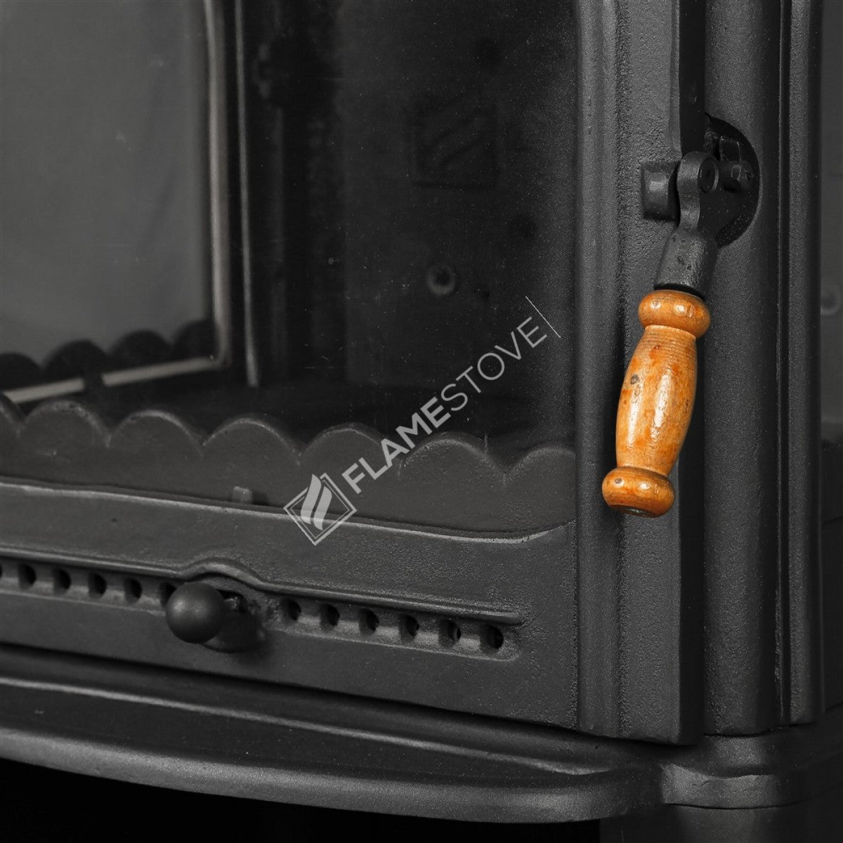 Style Lux 3 Glass Stove Modena Odunluklu Casting High Strength | High Efficiency Wood & Coal Stove, Schott Robax Glass