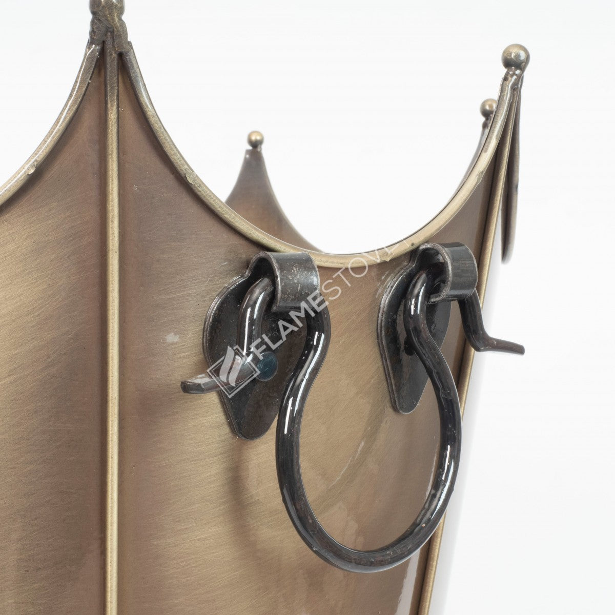 Oval wood bucket | apartment fireplaces and Bucket | 27x43x53 cm | stylish and durable