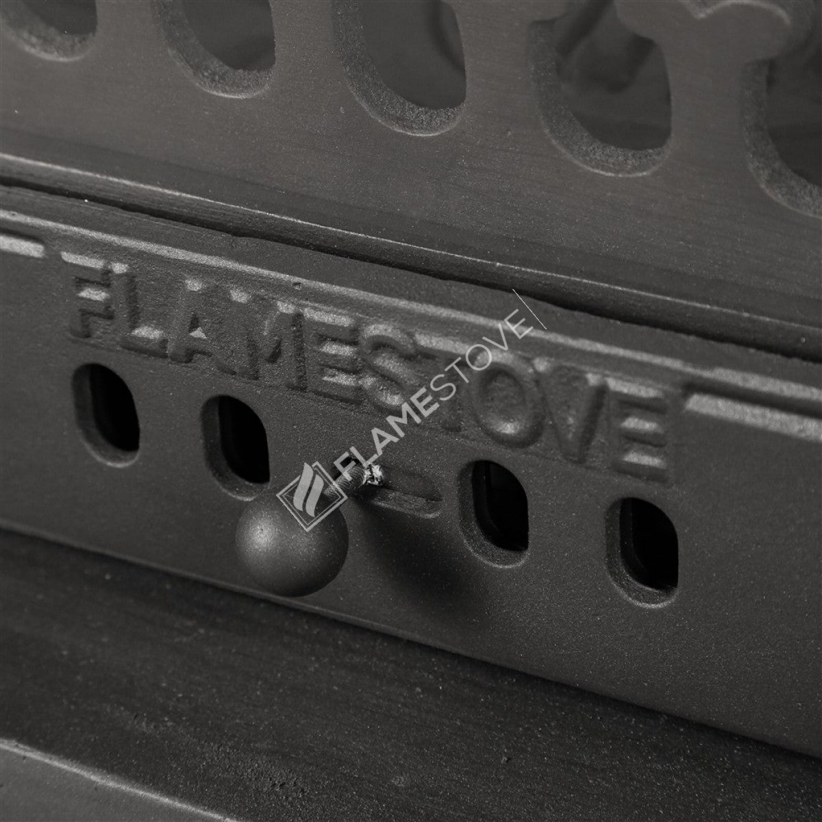 Retro Classic Upright Stove With Stove Cast | High Efficiency Wood &amp; Coal Stove, Schott Robax Glass, Oven Thermostat,