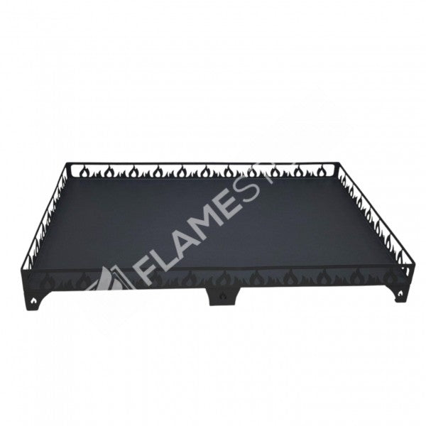 Laser cutting, Flame Patterned Steel Stove Pad, 60x90 CM