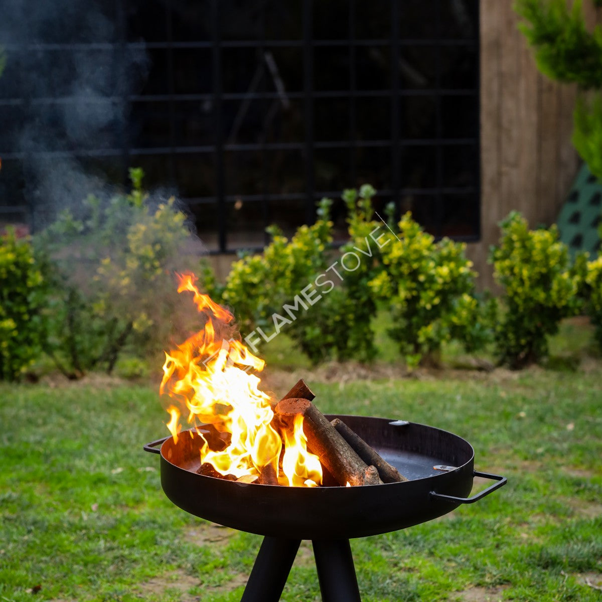 Feast Flame and fire pit | 60 cm sub-grid | Grill Top 34 cm | 2.5 mm thick hair | Deep Reservoir