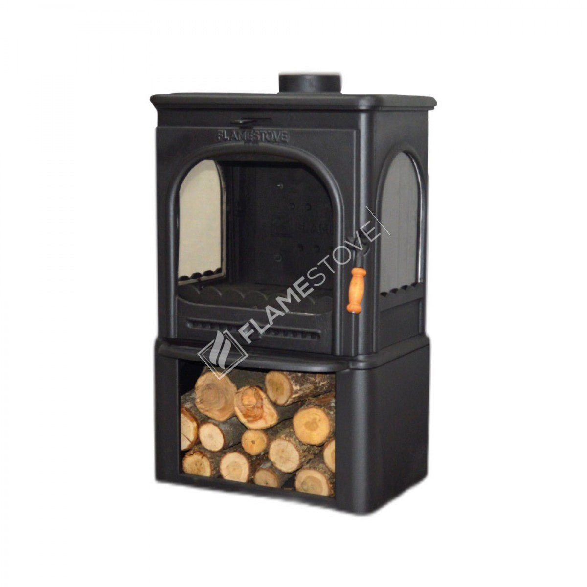 Style Lux 3 Glass Stove Modena Odunluklu Casting High Strength | High Efficiency Wood & Coal Stove, Schott Robax Glass