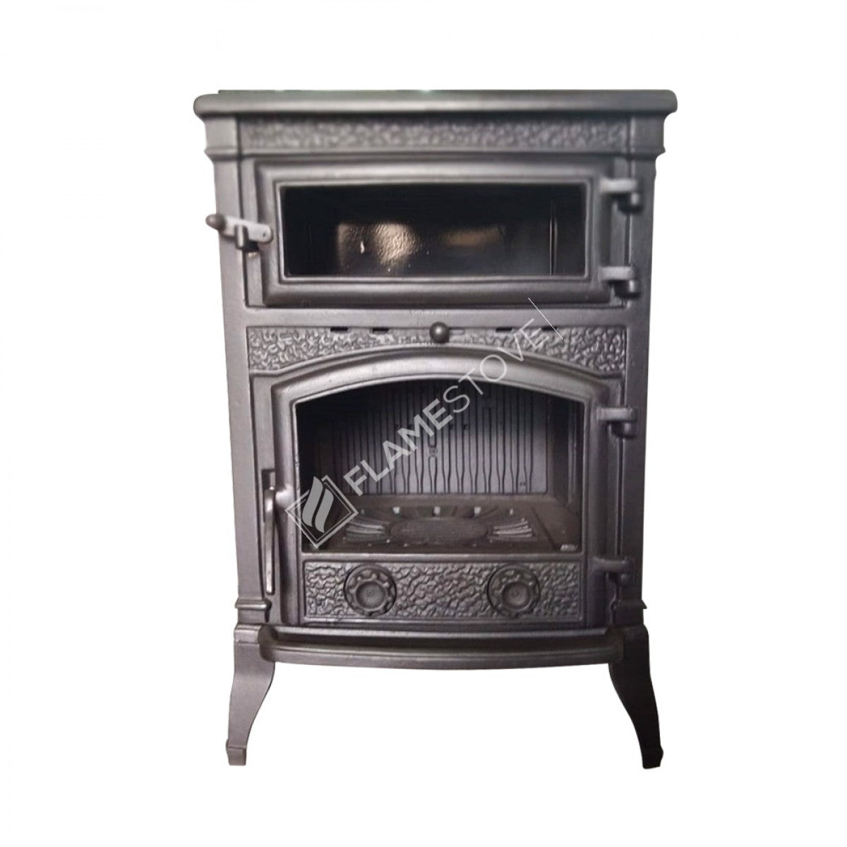 Mega Sirius Stove casting furnaces | high efficiency Wood & coal stove, Schott Robax Glass, rear air Balance System, 18 kW