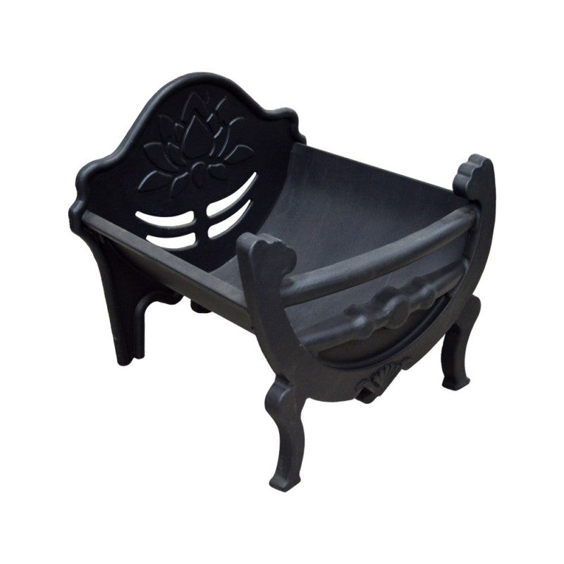 50cm x 60cm Flame Patterned Wood stove Base reservoir