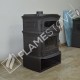  Premium style Stove altar TBSP Casting | high efficiency Furnaces, Wood &amp; coal stove, double Combustion, energy Class A, side Cover, Odunluklu