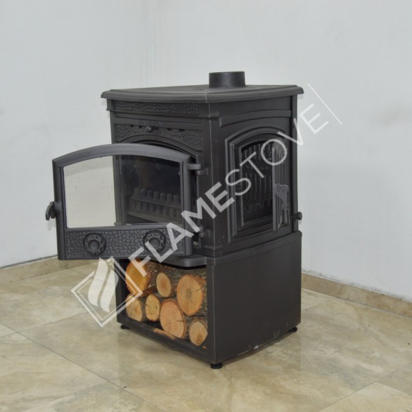 The Side Cover With The Sirius Star Cast Stove Odunluklu