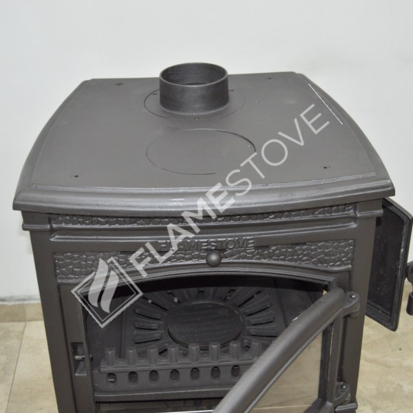 The Side Cover With The Sirius Star Cast Stove Odunluklu